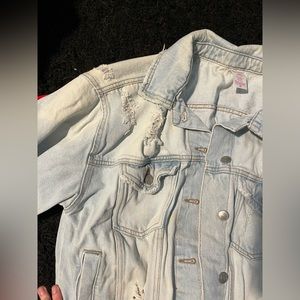 light wash jean jacket